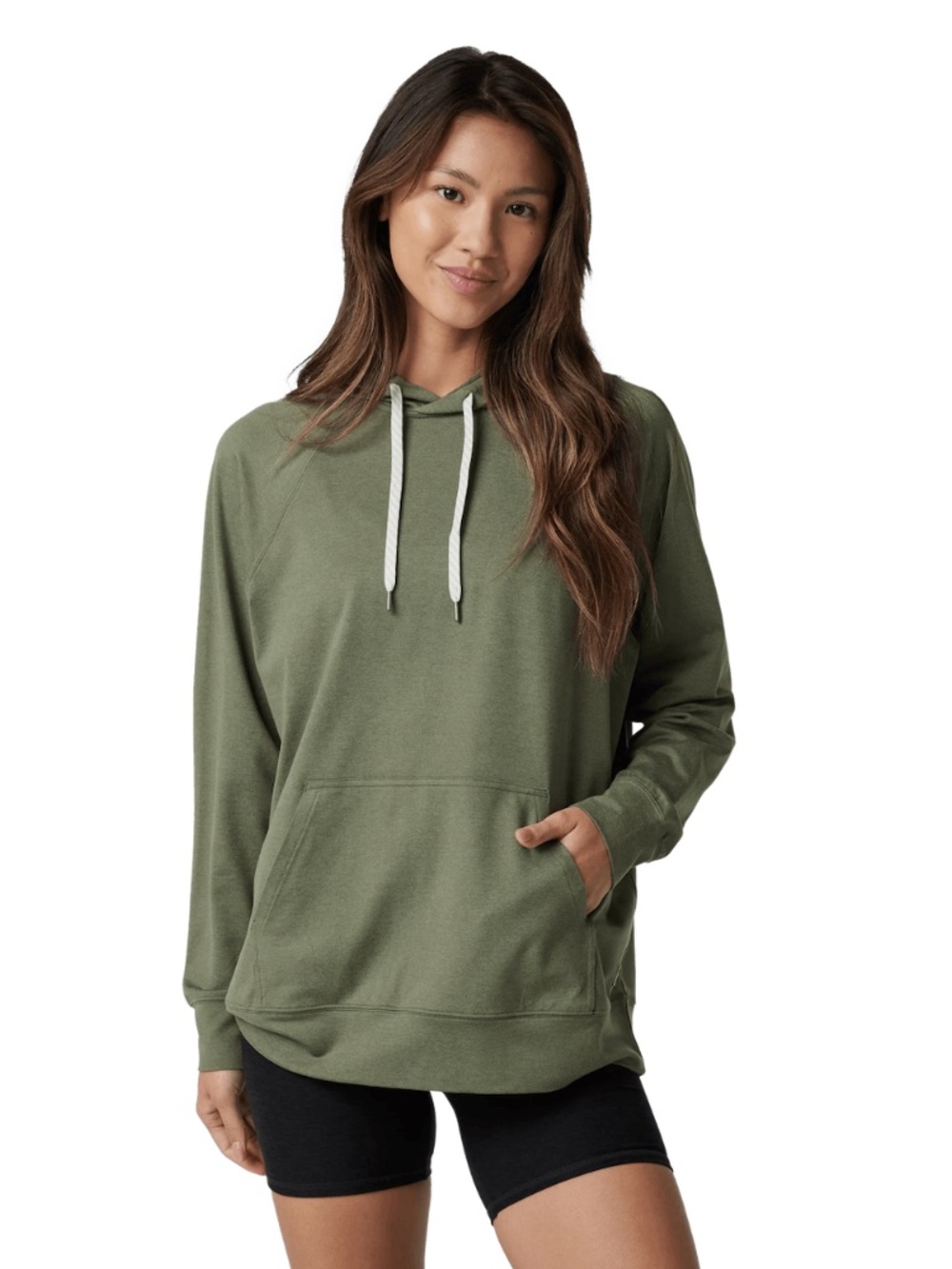 Vuori Matching Set: Halo Oversized Hoodie in Dark Metal Heather (Size XS)